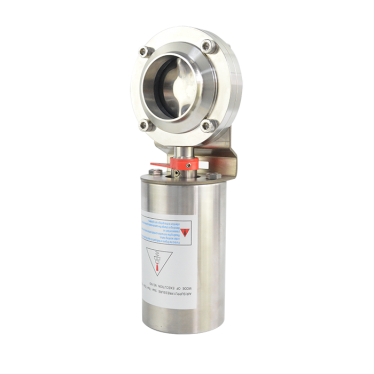 Pneumatic butterfly valve