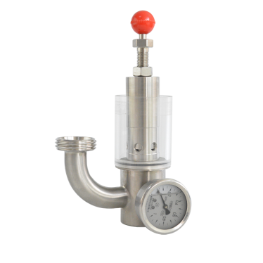 U-shaped multi-channel water sealed exhaust valve