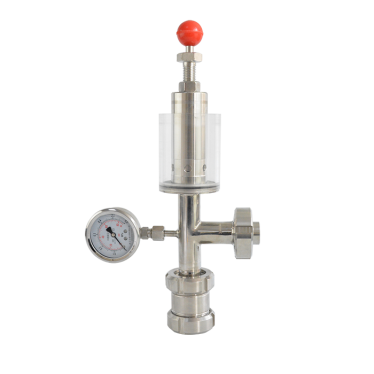 T-type multi-channel water sealed exhaust valve