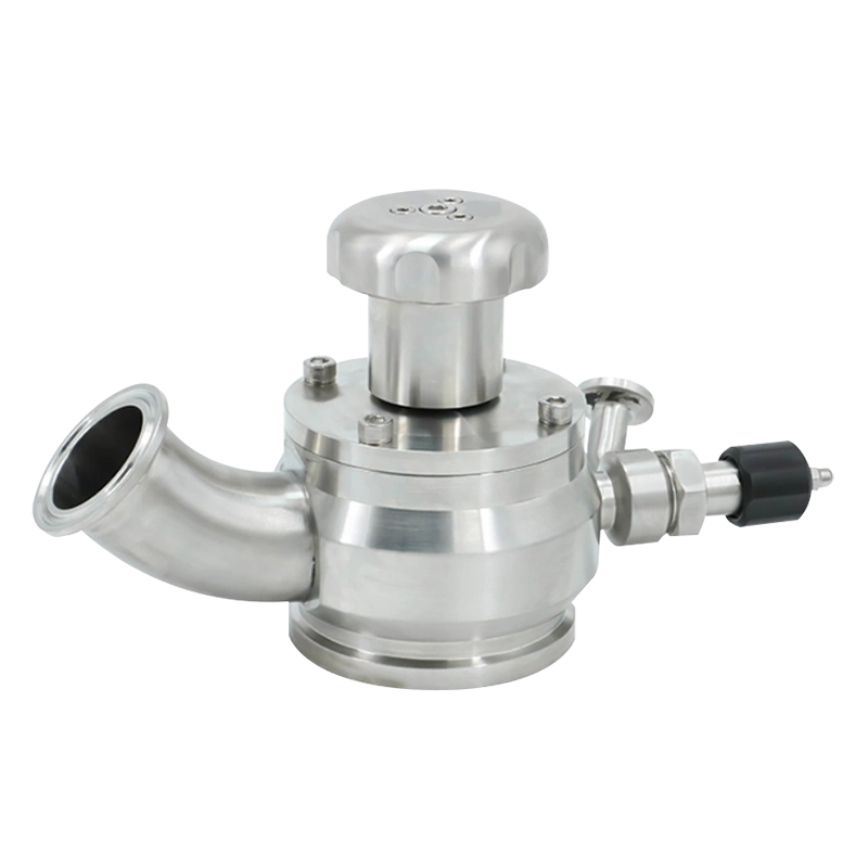 Manual tank bottom valve+sampling valve