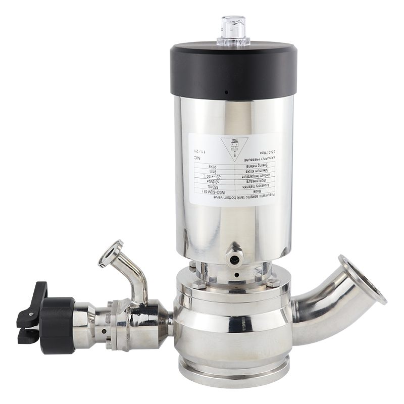 Pneumatic sterile tank bottom valve+pneumatic sterile sampling valve