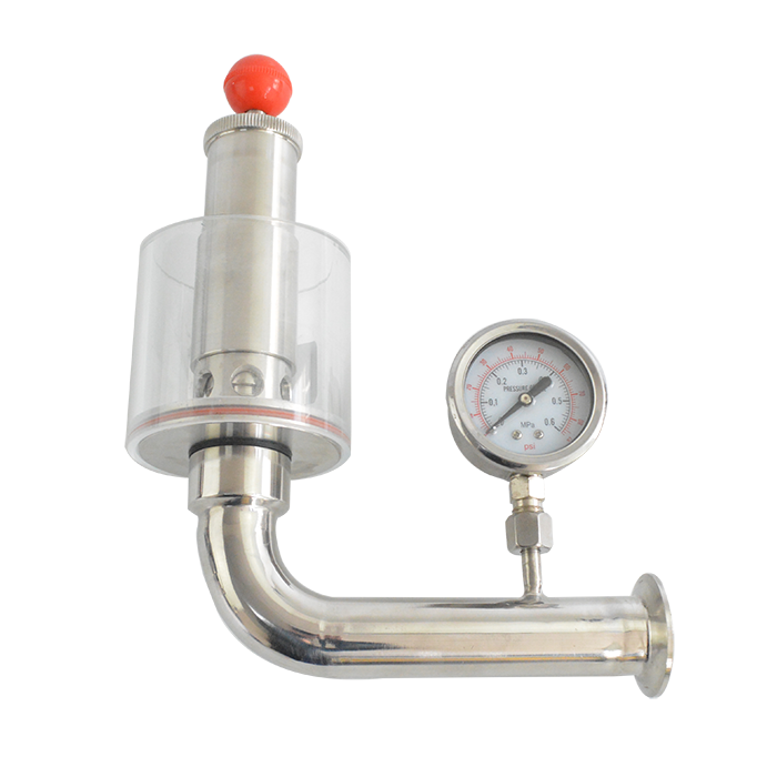 Water sealed exhaust valve
