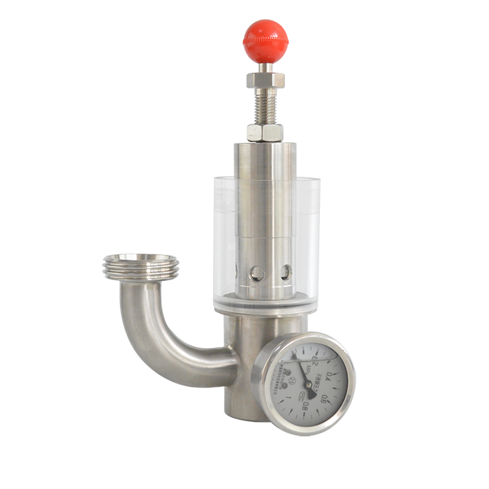 U-shaped multi-channel water sealed exhaust valve