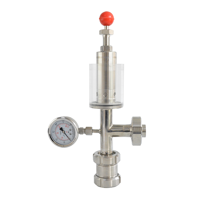 T-type multi-channel water sealed exhaust valve