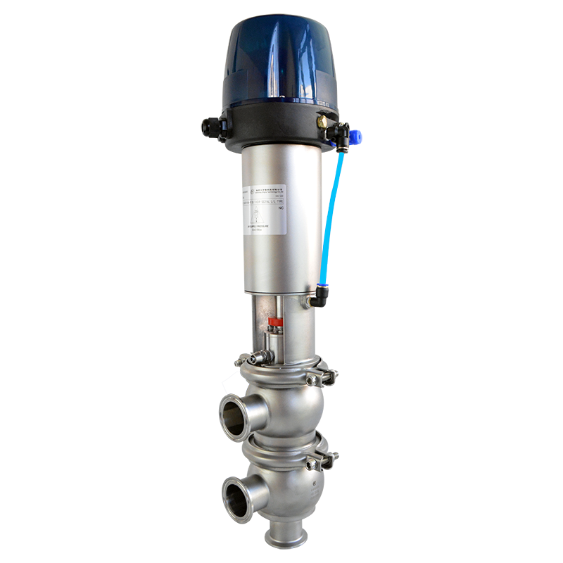 Steam shielded pneumatic directional valve
