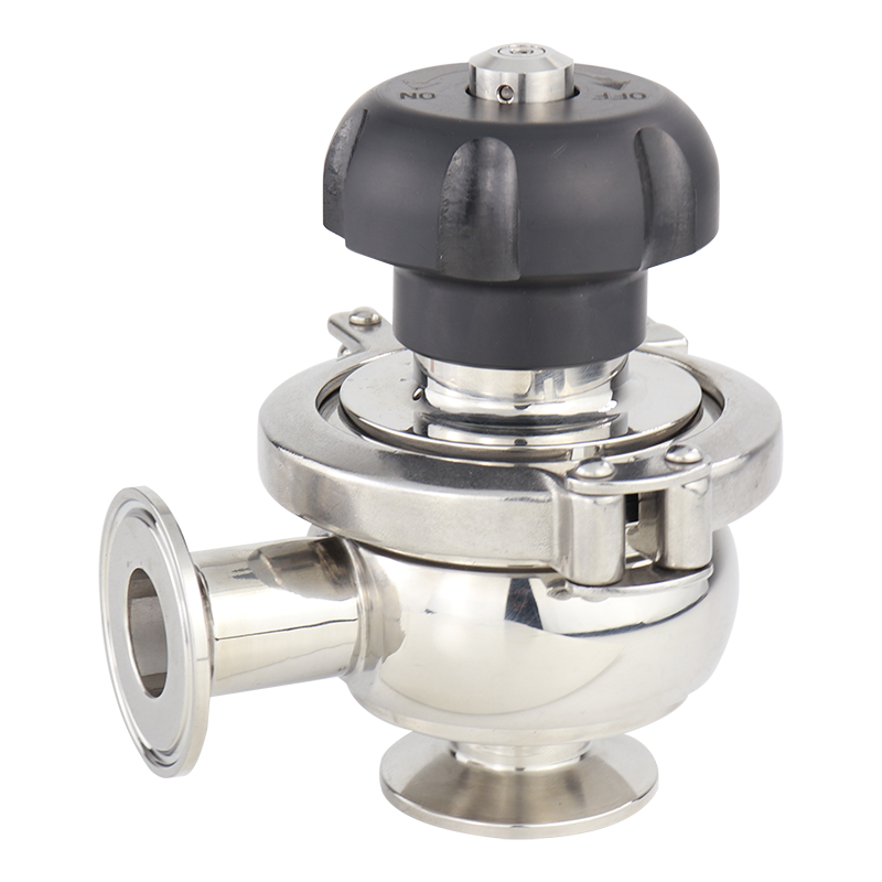 Manual sterile shut-off valve